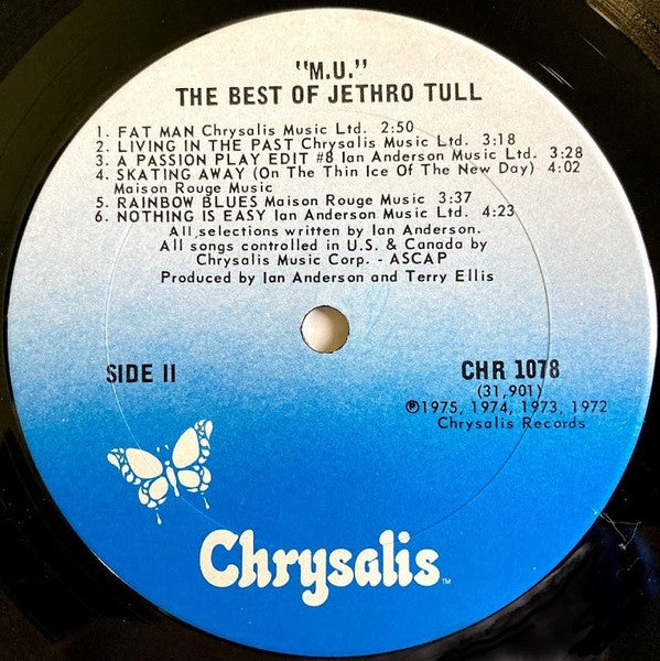 Jethro Tull - M.U. - The Best Of Jethro Tull (LP) (G+) - Endless Media