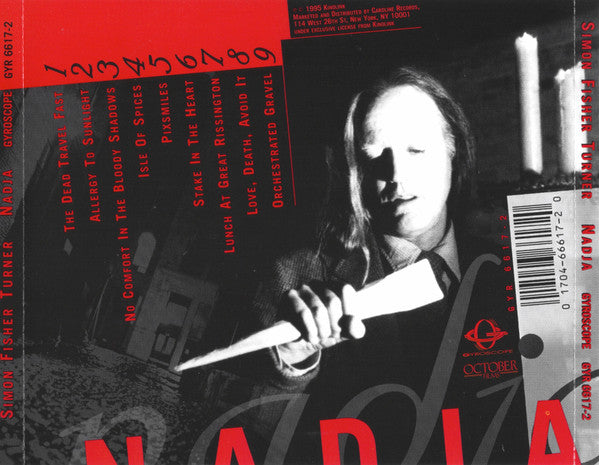 Simon Fisher Turner - Nadja (Original Soundtrack) (CD) (NM or M-) - Endless Media