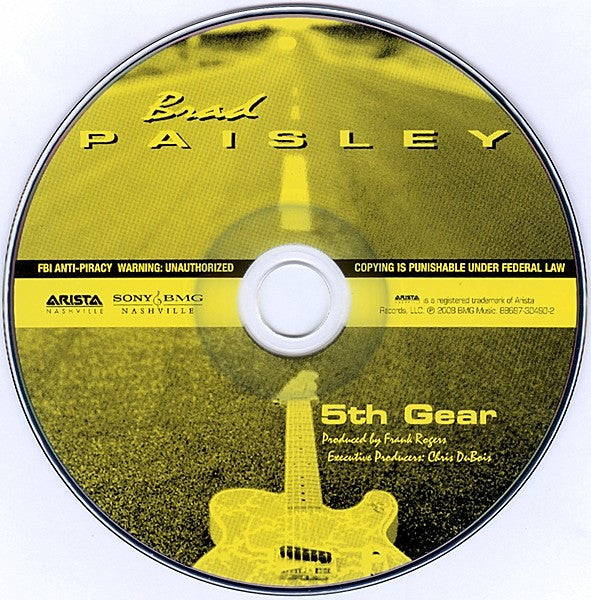 Brad Paisley - 5th Gear (CD) (M) - Endless Media