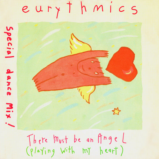 Eurythmics - There Must Be An Angel (Playing With My Heart) (Special Dance Mix !) (12") (G+) - Endless Media