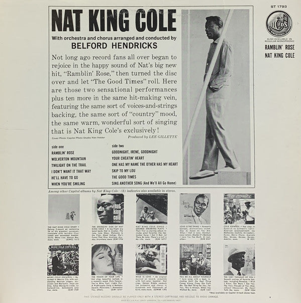 Nat King Cole - Ramblin' Rose (LP) (VG) - Endless Media