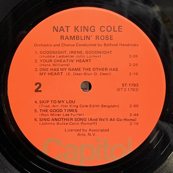 Nat King Cole - Ramblin' Rose (LP) (VG) - Endless Media