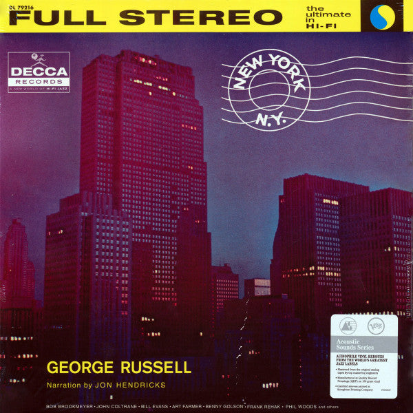 George Russell Orchestra - New York, N.Y. (LP) (M) - Endless Media