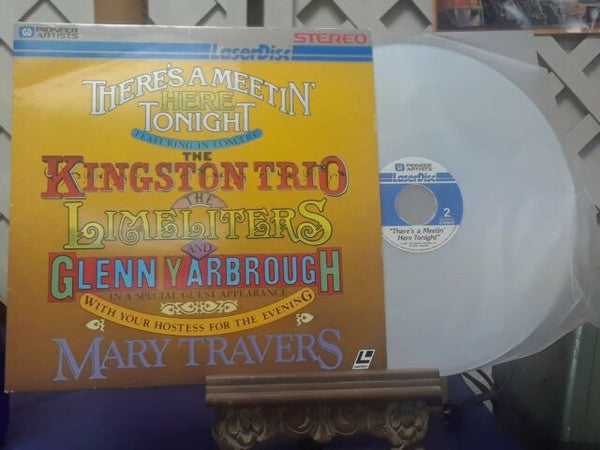 The Limeliters, Glenn Yarbrough, Kingston Trio - There's A Meeting' Here Tonight (Laserdisc) (VG+) - Endless Media