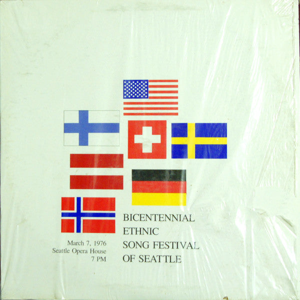 Various - Bicentennial Ethnic Song Festival of Seattle (2xLP) (VG) - Endless Media