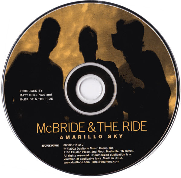 McBride & The Ride - Amarillo Sky (CD) (M) - Endless Media