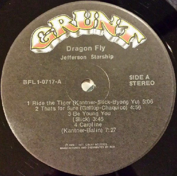 Jefferson Starship - Dragon Fly (LP) (VG) - Endless Media