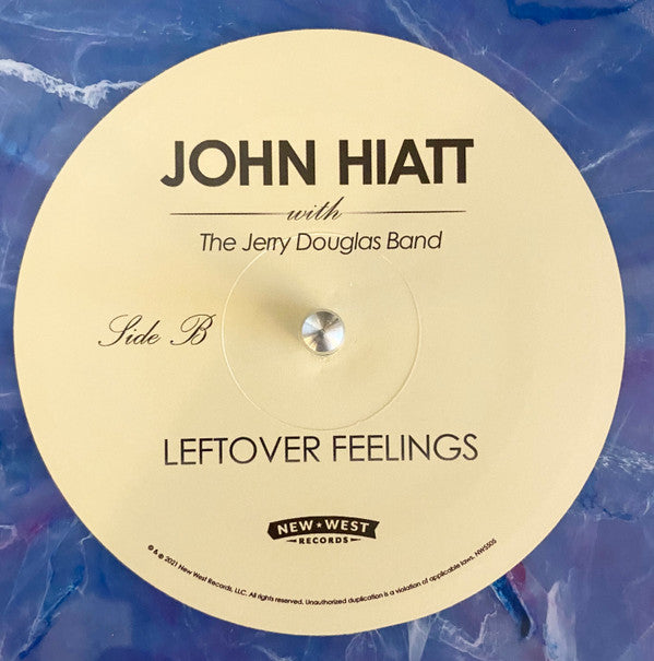 John Hiatt With The Jerry Douglas Band - Leftover Feelings (LP) (M) - Endless Media