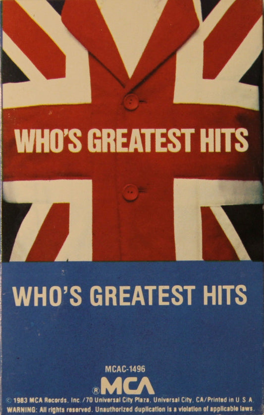 The Who - Greatest Hits (Cassette) (VG+) - Endless Media