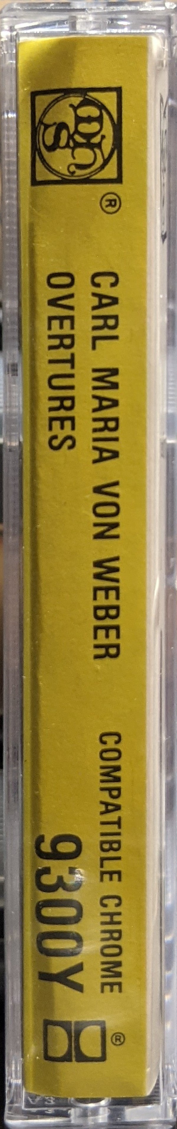 Carl Maria von Weber, Symphonie-Orchester Des Bayerischen Rundfunks, Rafael Kubelik - Overtures (Cassette) (NM or M-) - Endless Media