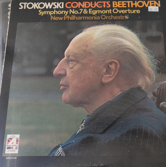 Leopold Stokowski, Ludwig van Beethoven, New Philharmonia Orchestra - Stokowski Conducts Beethoven - Symphony No. 7 & Egmont Overture (LP) (VG) - Endless Media