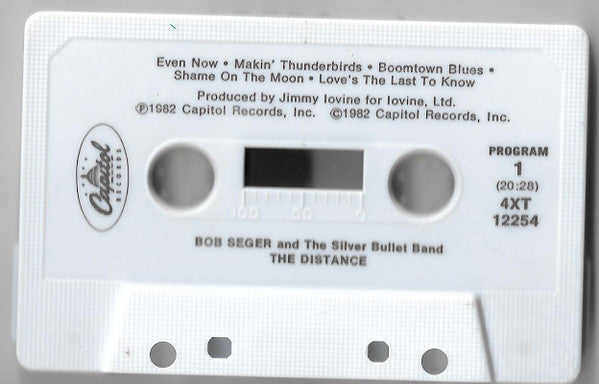 Bob Seger And The Silver Bullet Band - The Distance (Cassette) (VG+) - Endless Media