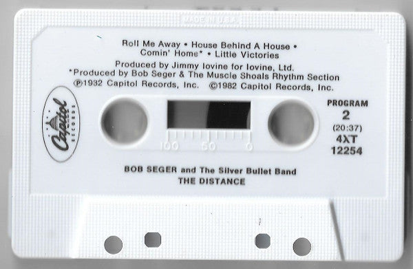 Bob Seger And The Silver Bullet Band - The Distance (Cassette) (VG+) - Endless Media