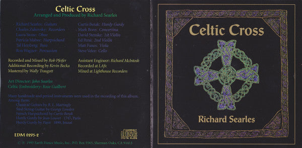 Richard Searles - Celtic Cross (CD) (VG+) - Endless Media