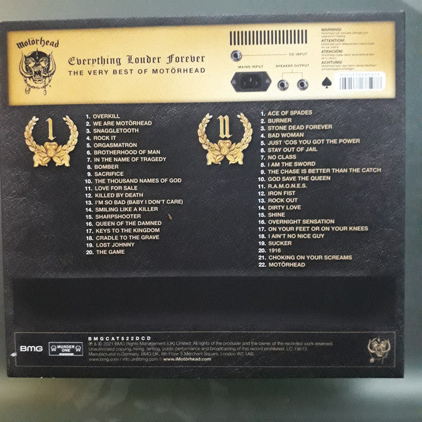 Motörhead - Everything Louder Forever (2xCD) (M) - Endless Media