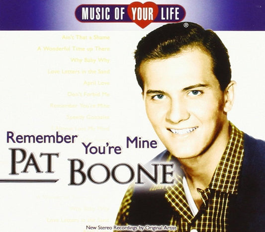 Pat Boone - Remember You're Mine (CD) (M) - Endless Media