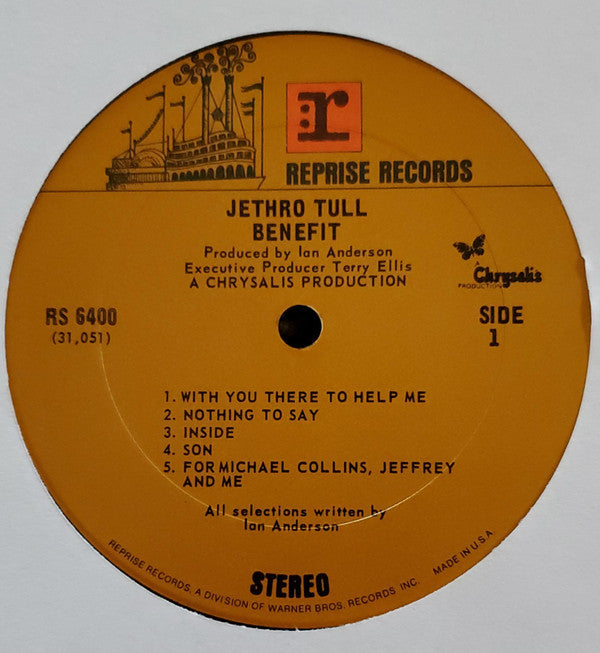 Jethro Tull - Benefit (LP) (G+) - Endless Media