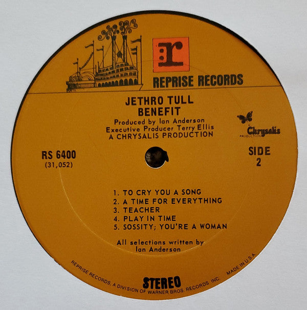 Jethro Tull - Benefit (LP) (G+) - Endless Media