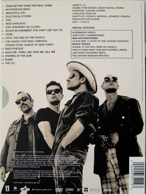 U2 - The Best Of 1990-2000 (DVD) (VG+) - Endless Media