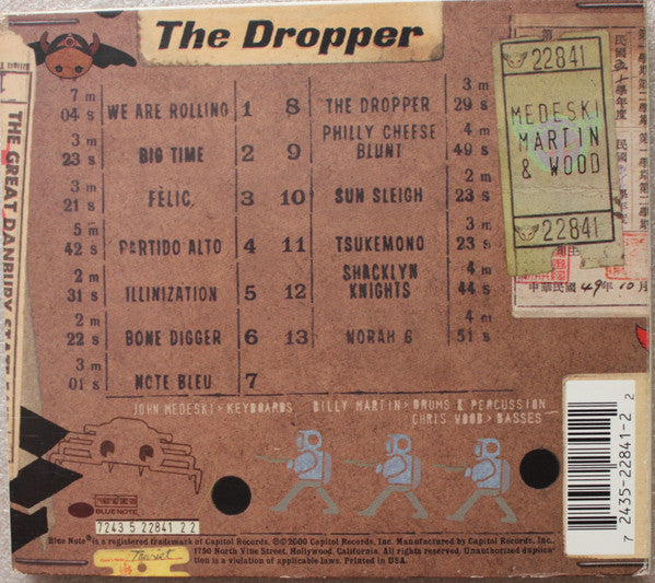Medeski Martin & Wood - The Dropper (CD) (VG) - Endless Media