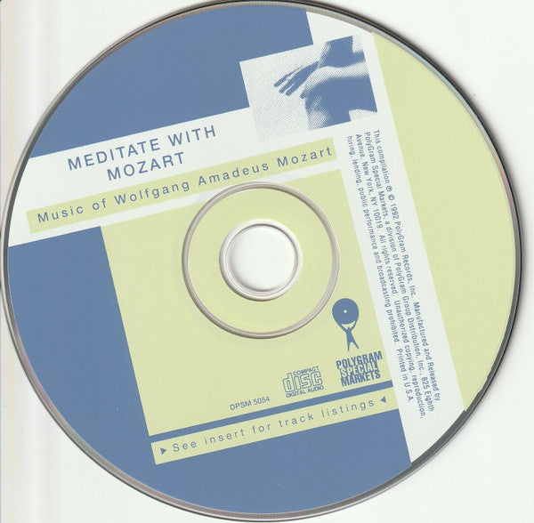 Various - Meditate With Mozart (CD) (NM or M-) - Endless Media