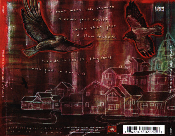 Straylight Run - Prepare To Be Wrong (CD) (VG) - Endless Media