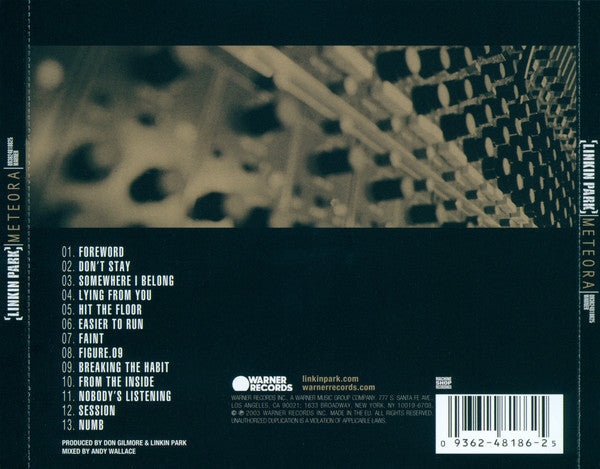 Linkin Park - Meteora (CD) (M) - Endless Media