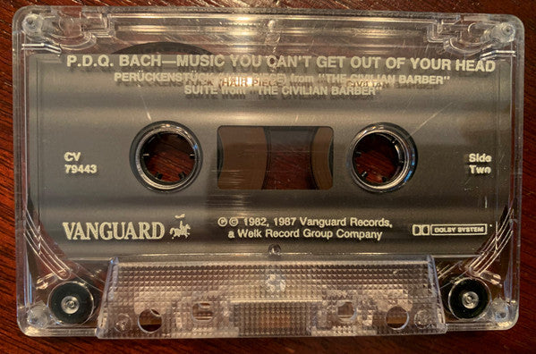 P.D.Q. Bach, The New York Pick-Up Ensemble - Music You Can't Get Out Of Your Head (Cassette) (VG) - Endless Media