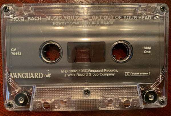 P.D.Q. Bach, The New York Pick-Up Ensemble - Music You Can't Get Out Of Your Head (Cassette) (VG) - Endless Media