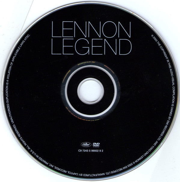 John Lennon : Lennon Legend - The Very Best Of John Lennon (DVD-V, Comp, Multichannel, NTSC)