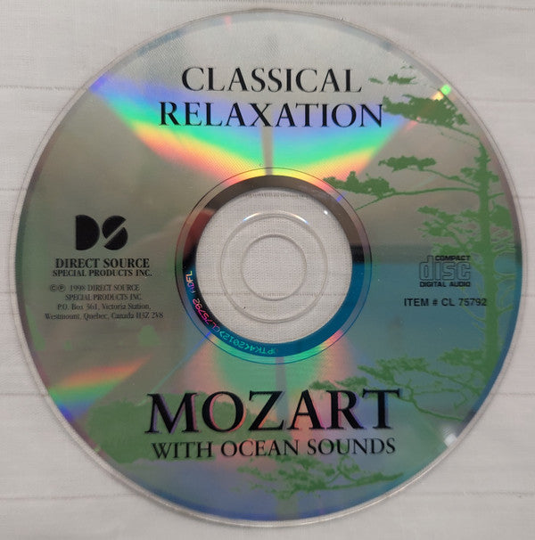 Wolfgang Amadeus Mozart, The Northstar Orchestra - Classical Relaxation With Mozart (Mozart With Ocean Sounds) (CD) (VG+) - Endless Media