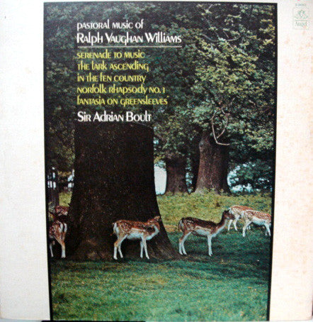 Ralph Vaughan Williams, Sir Adrian Boult - Pastoral Music Of Ralph Vaughan Williams (LP) (VG) - Endless Media