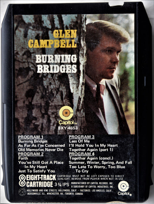 Glen Campbell : Burning Bridges (8-Trk, Album)