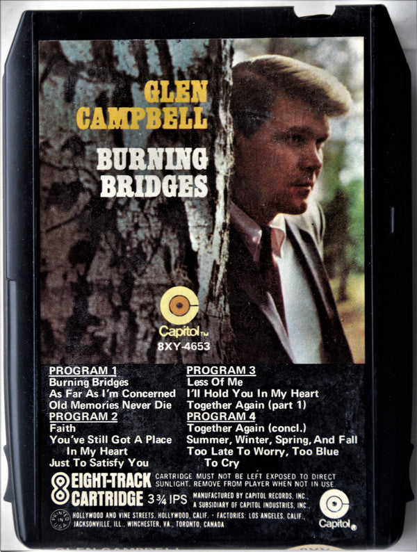 Glen Campbell : Burning Bridges (8-Trk, Album)