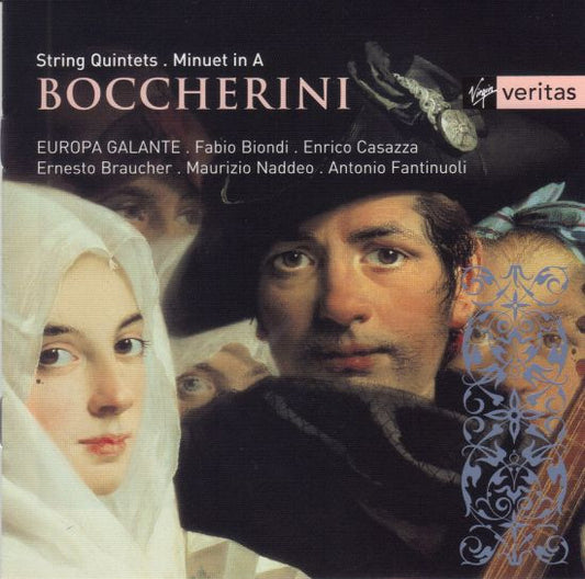 Luigi Boccherini - Europa Galante, Fabio Biondi, Enrico Casazza, Ernesto Braucher, Maurizio Naddeo, Antonio Fantinuoli - String Quintets • Minuet In A (CD) (VG+) - Endless Media