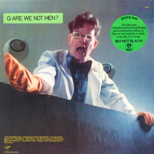 Devo - Q: Are We Not Men? A: We Are Devo! (LP) (VG+) - Endless Media