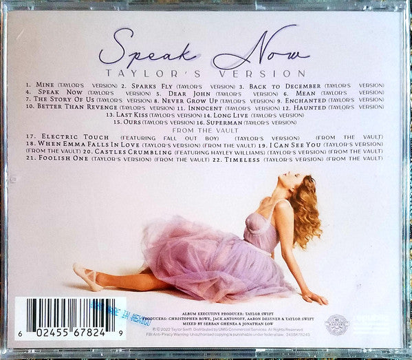 Taylor Swift - Speak Now (Taylor's Version) (2xCD) (M) - Endless Media