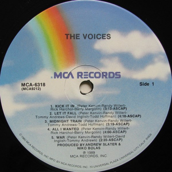 The Voices  - The Voices (LP) (G+) - Endless Media