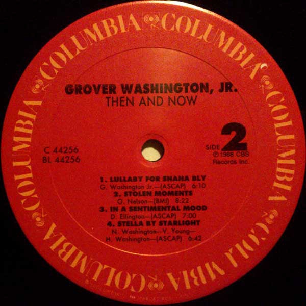 Grover Washington, Jr. - Then And Now (LP) (VG+) - Endless Media