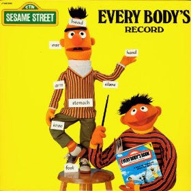 Sesame Street - Every Body's Record (LP) (G+) - Endless Media