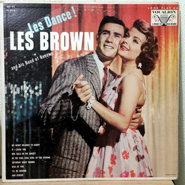 Les Brown And His Band Of Renown - Les Dance (LP) (VG) - Endless Media