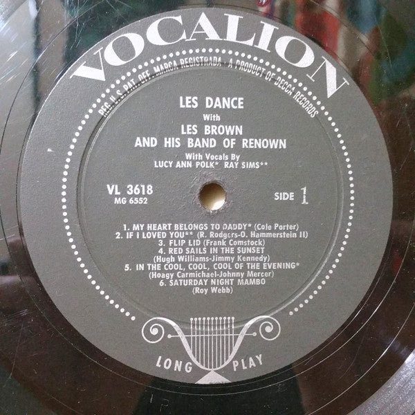 Les Brown And His Band Of Renown - Les Dance (LP) (VG) - Endless Media