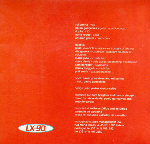 LX-90 - One Revolution Per Minute (CD) (VG+) - Endless Media