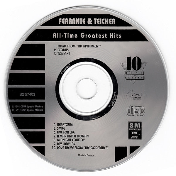 Ferrante & Teicher - All-Time Greatest Hits (CD) (M) - Endless Media