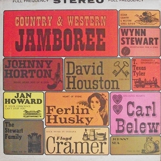 Various - Country & Western Jamboree (LP) (G+) - Endless Media