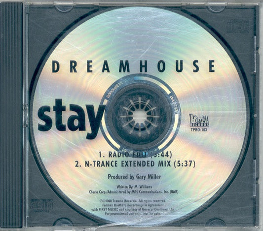 Dreamhouse  - Stay (CD) (NM or M-) - Endless Media