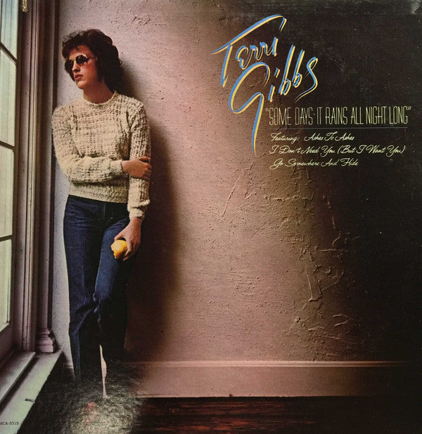 Terri Gibbs - Some Days It Rains All Night Long (LP) (VG) - Endless Media