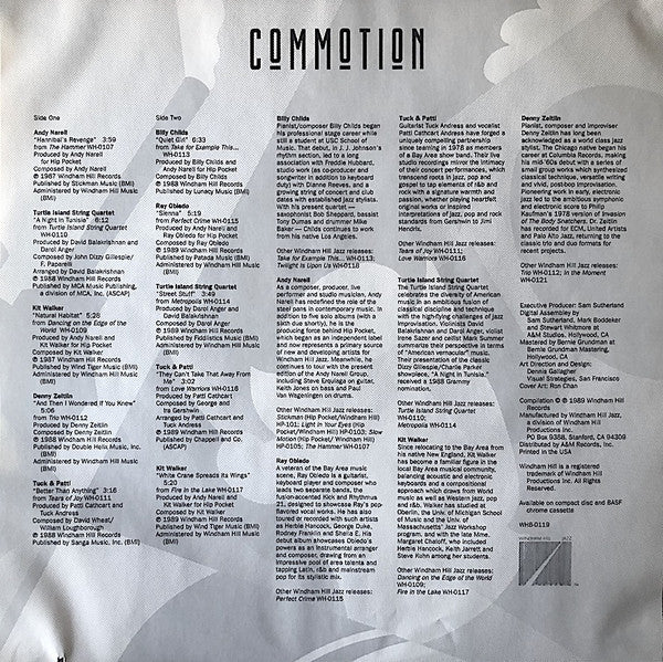 Various - Commotion (LP) (NM or M-) - Endless Media