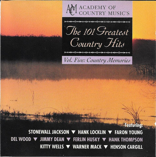 Various - Academy Of Country Music's The 101 Greatest Country Hits - Vol. Five: Country Memories (CD) (NM or M-) - Endless Media