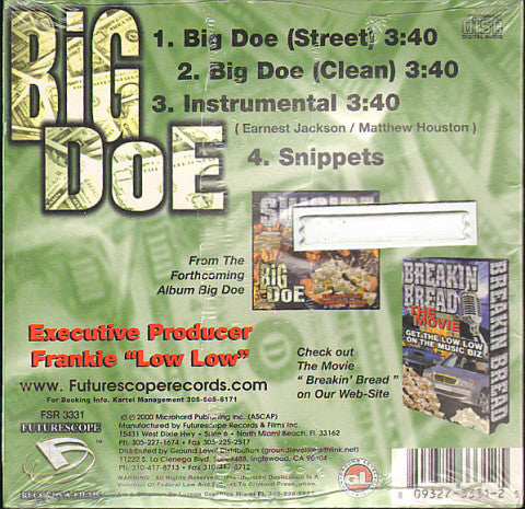 Suicide  - Big Doe (CD) (M) - Endless Media